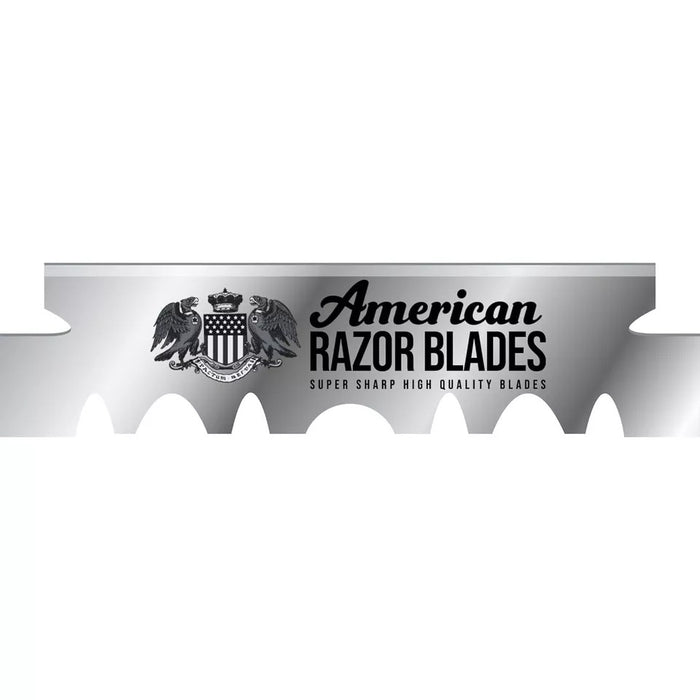 The Shave Factory American Razor Blades - Single Edge Razor Blades - Pack of 2 Model #TSF-ARBSPK2, UPC: 840302417553