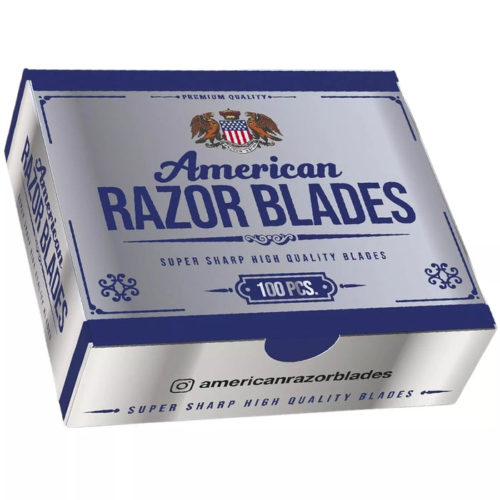 The Shave Factory American Razor Blades - Single Edge Razor Blades - Pack of 1 Model #TSF-ARBSPK1 UPC: 840302417546