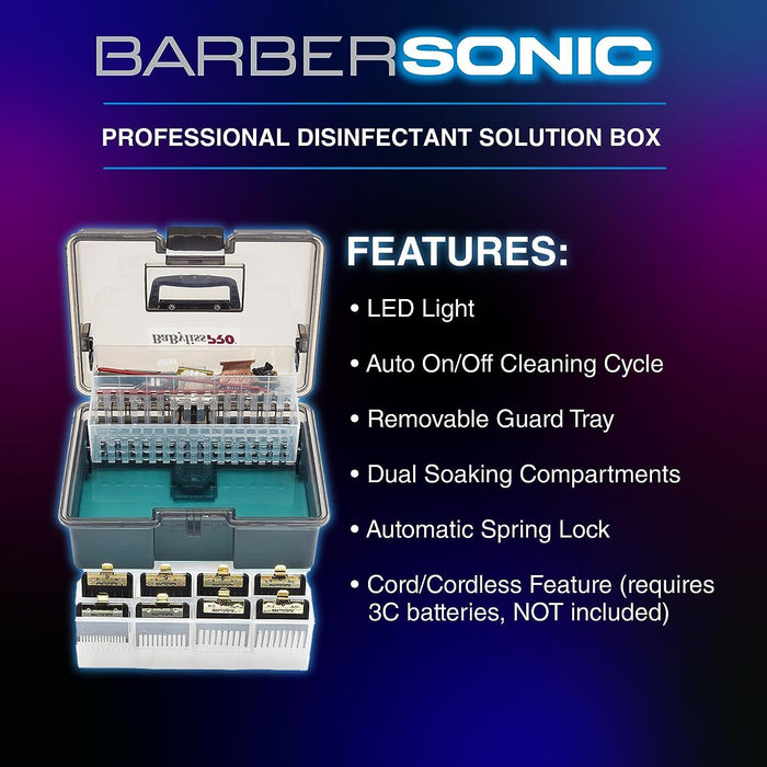 BaBylissPRO BarberSONIC Professional Disinfectant Solution Box #BDISBOX, UPC: 074108449115