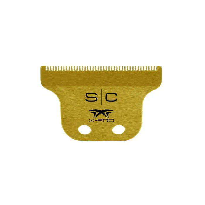 STYLECRAFT Fixed Classic X-Pro Gold Titanium Blade Set Model #SC529GB, UPC: 810069131719
