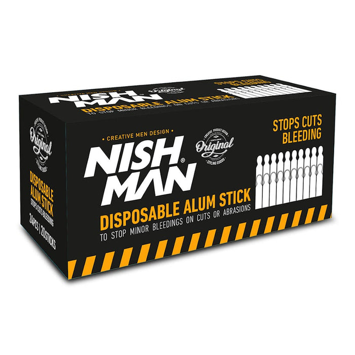 Nishman Disposable Alum Stick 20 packs of 24 Model #NMN-145, UPC: 8682035083054