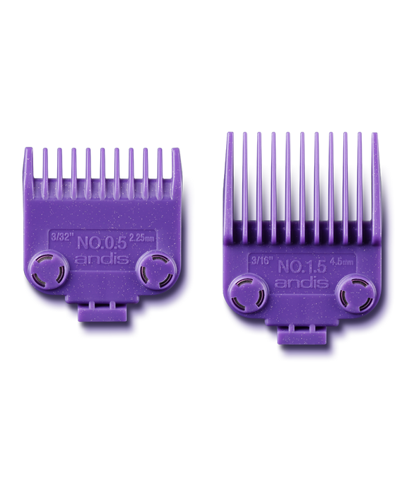 ANDIS Master Magnetic Comb Set 0.5 & 1.5 Model #AN-01420, UPC: 040102014208