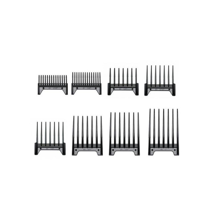 OSTER Guide Comb Attachments - 8 Piece Set Model #OS-76926-800, UPC: 034264411616