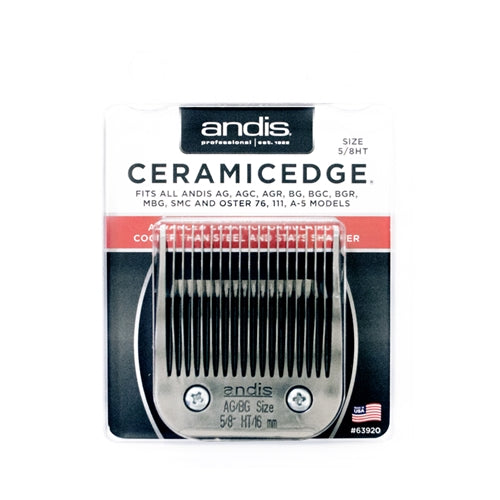 ANDIS CeramicEdge HT Blade Size 5/8" Model #AN-63920, UPC: 040102639203