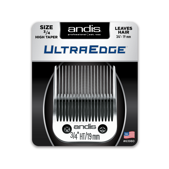 ANDIS UltraEdge HT Finish Cut Blade Size 3/4" Model #AN-63980, UPC: 040102639807