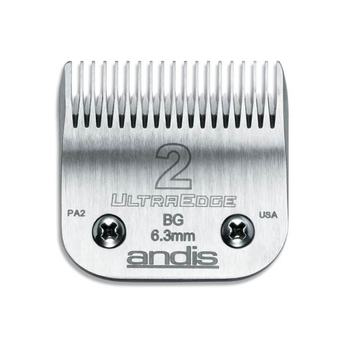 ANDIS Size 2 - Soft Graduation Blade - Leaves Hair - 1/4" - 6.3 mm Model #AN-64078, UPC: 040102640780