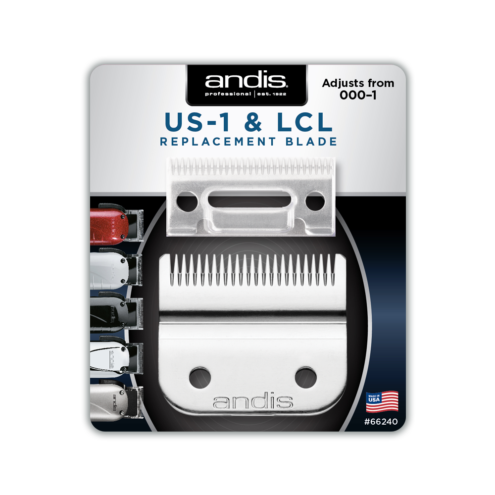 ANDIS Replacement Blade Set - US-1 Model #AN-66240, UPC: 040102662409