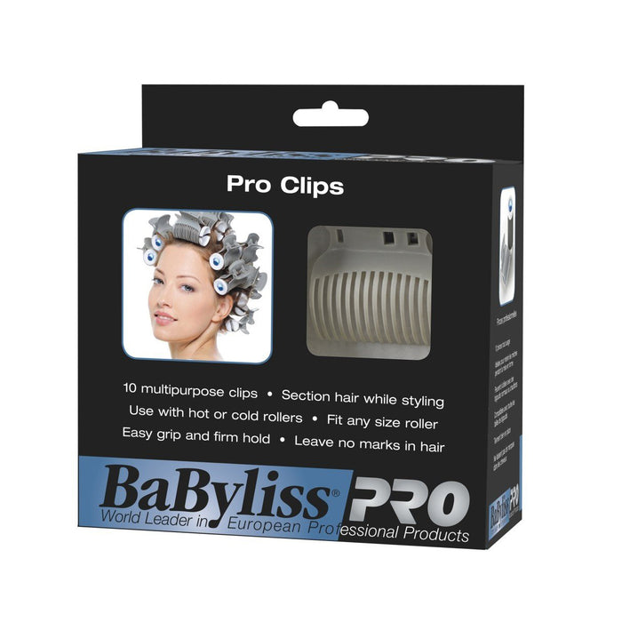 BABYLISS PRO Clips for Rollers Model #BB-BABPC10, UPC: 074108254054