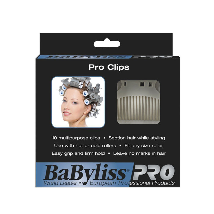 BABYLISS PRO Clips for Rollers Model #BB-BABPC10, UPC: 074108254054
