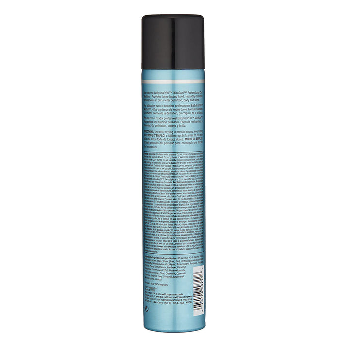 BABYLISS PRO Mira Curl Hair Spray, 283 g / 10Oz Model #BB-MCHS10-55, UPC: 074108297228