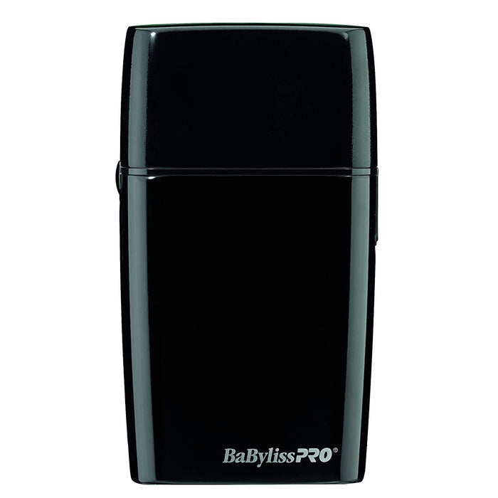 BABYLISS PRO FOILFX02 Cordless Metal Black Double Foil Shaver 110-220 Volts Model #FXFS2B, UPC: 074108428424