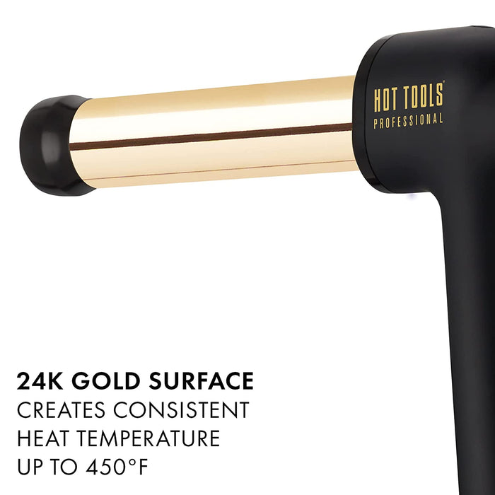 HOT TOOLS Pro Artist 24K Gold Curlbar Curling Wand Styling Set Model #HO-HTCURLSET, UPC: 078729030318