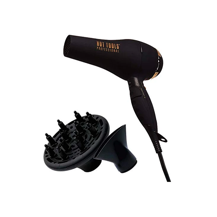 HOT TOOLS Black Gold Turbo Ionic Salon Dryer Model #HO-HT7017BG, UPC: 078729170175