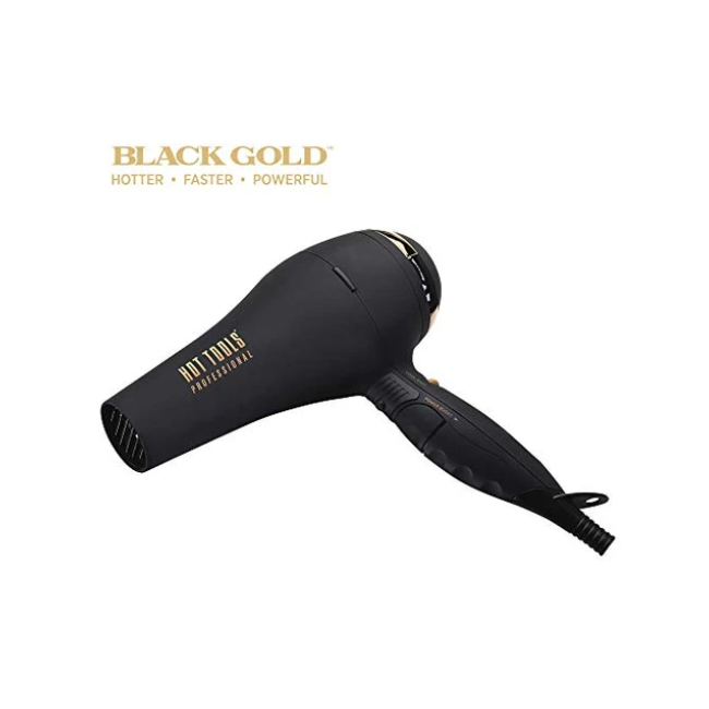 HOT TOOLS Black Gold Turbo Ionic Salon Dryer Model #HO-HT7017BG, UPC: 078729170175