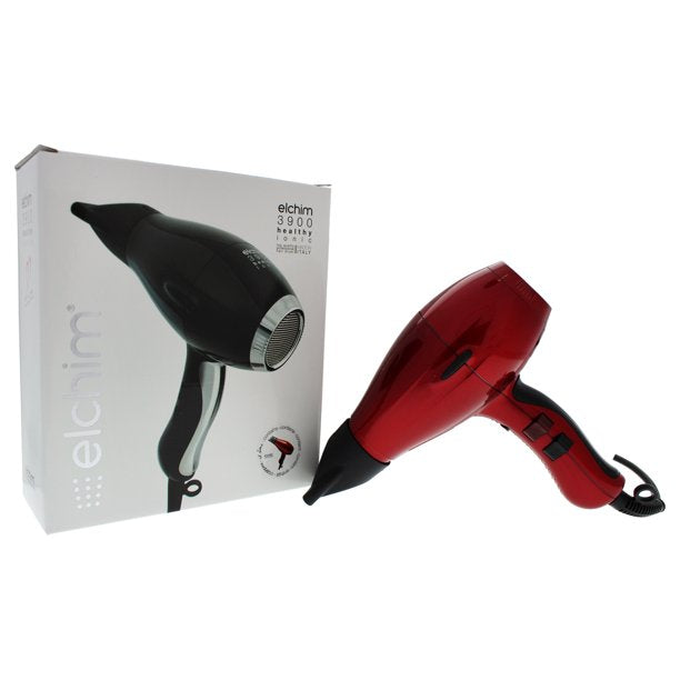 ELCHIM 3900 Healthy Ionic Hair Dryer - Red Model #EL-249790G05, UPC: 836793003016