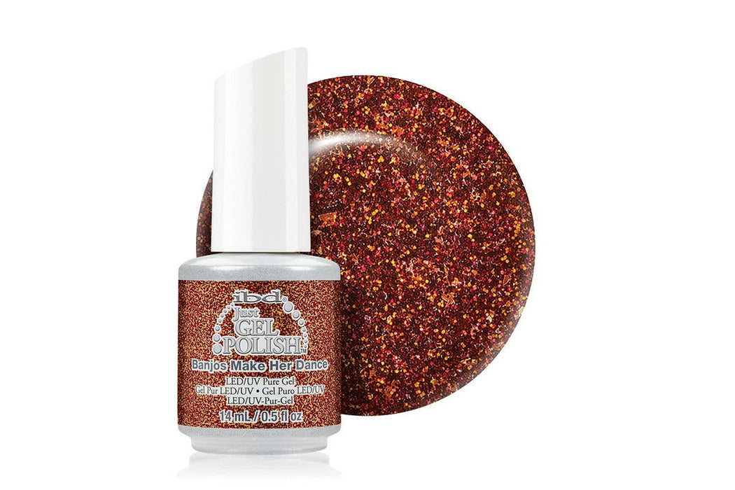 IBD Just Gel Polish 0.5 Fluid Ounce, Banjos Make Her Dance Model #IB-56854, UPC: 039013568542