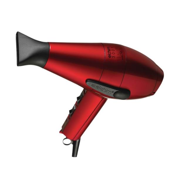 ELCHIM 3001 Ionic Ceramic Hair Dryer - Red Model #EL-247710G01, UPC: 836793002941