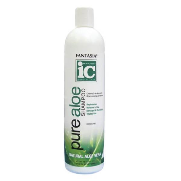 FANTASIA Ic Pure Aloe Shampoo, 16 Oz Model #FN-3816, UPC: 011313038161
