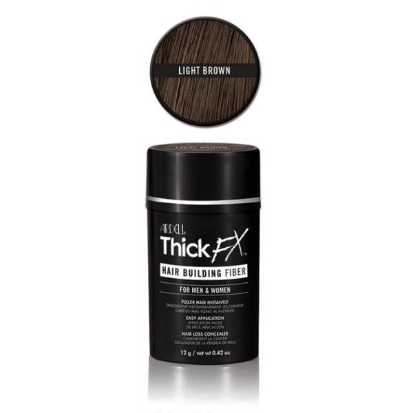 ARDELL Thick FX Hair Building Fiber For Men & Women, Light Brown Hair Fiber Model #AD-78158, UPC: 074764781581