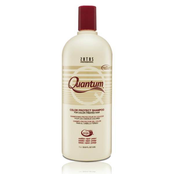 ZOTOS Color Protect Shampoo, Liter Model #ZO-9012911, UPC: 074469456814