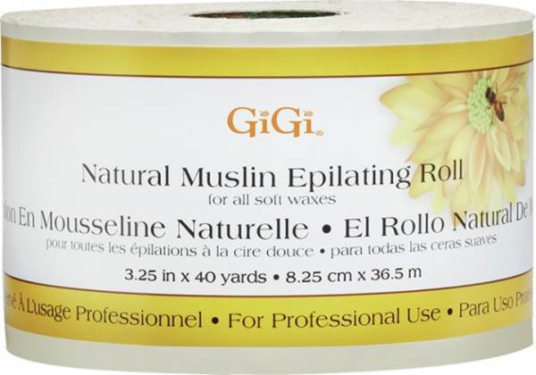 GIGI Natural Muslin Roll 40Yd Model #GG-620, UPC: 073930062004