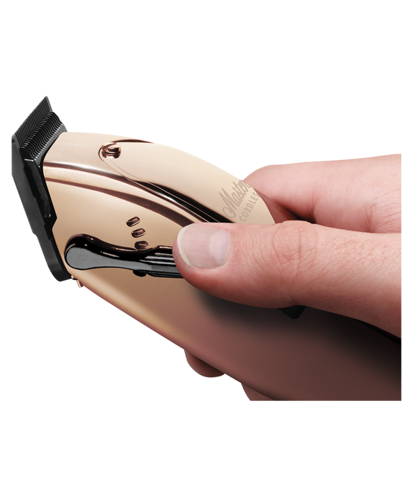 ANDIS Master Cordless LIMITED Edition COPPER Clipper w/2 BLADES 110-220 Volts Model #AN-12550, UPC: 040102125508