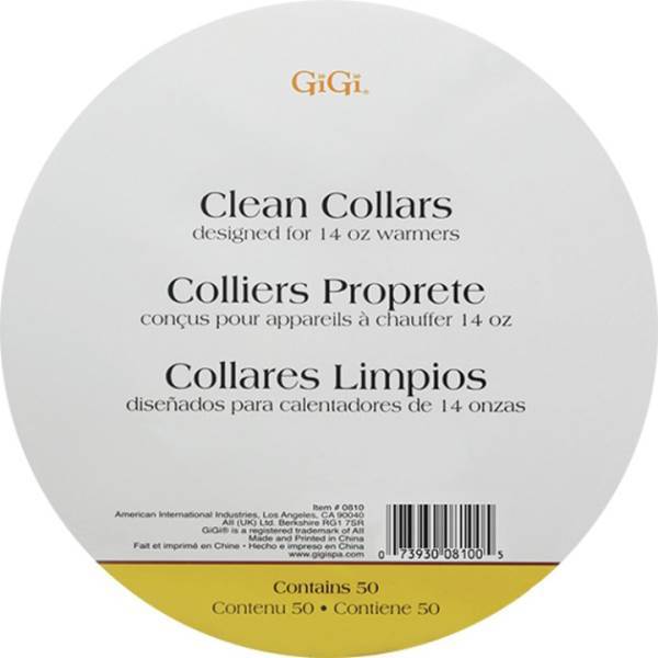 GIGI Clean Collars 50 Ct Model #GG-810, UPC: 073930081005