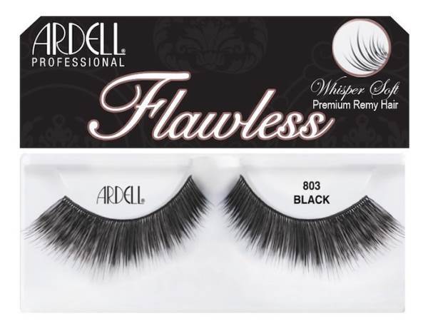 ARDELL Flawless Eye Lashes 803 Black Model #AD-61984, UPC: 074764619846