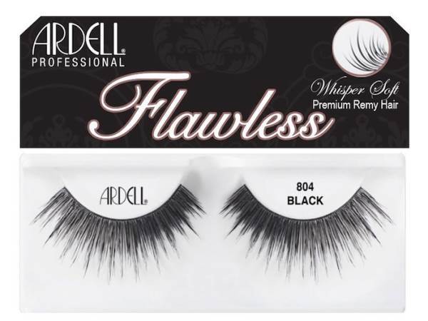 ARDELL Flawless Eye Lashes 804 Black Model #AD-61985, UPC: 074764619853