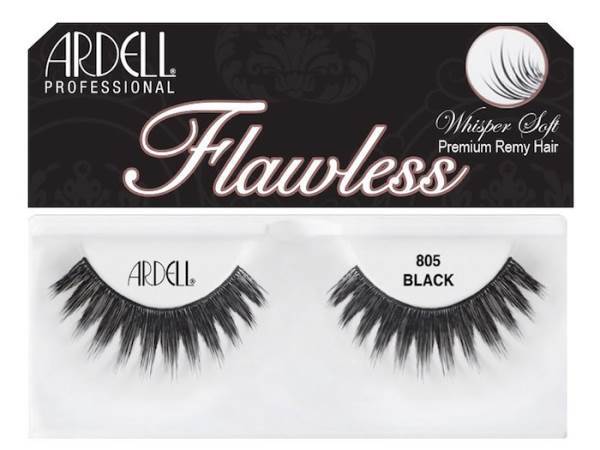 ARDELL Flawless Eye Lashes 805 Black Model #AD-61986, UPC: 074764619860