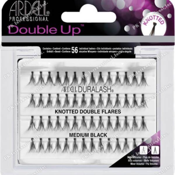 ARDELL Double Individuals Knotted Medium Black Model #AD-68291, UPC: 074764682918