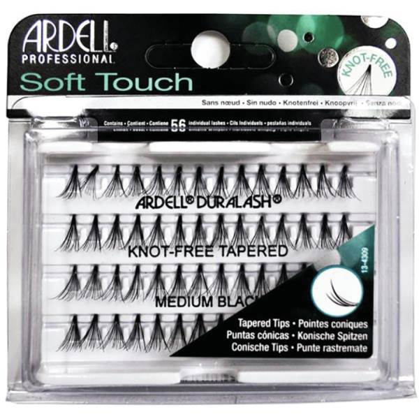 ARDELL Soft Touch Knot-Free Medium Black Model #AD-68284, UPC: 074764682840