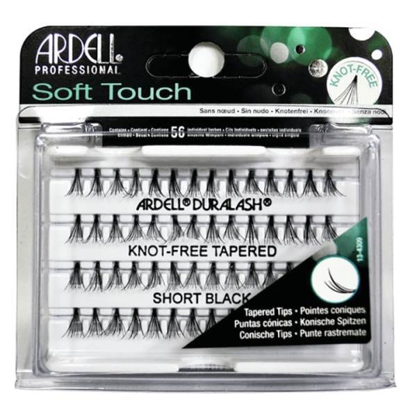 ARDELL Soft Touch Knot-Free Short Black Model #AD-68283, UPC: 074764682833
