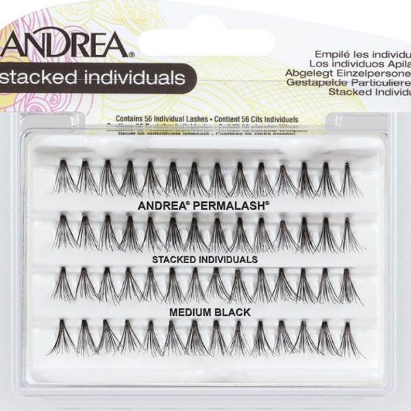 ANDREA Stacked Individuals Medium Black Model #AA-69476, UPC: 078462694761