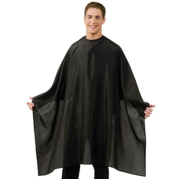 BETTY DAIN Styling Cape Antron 60 X 60 Snap Closure, Black Model #BD-899A-XL/S-BLK, UPC: 013534107282