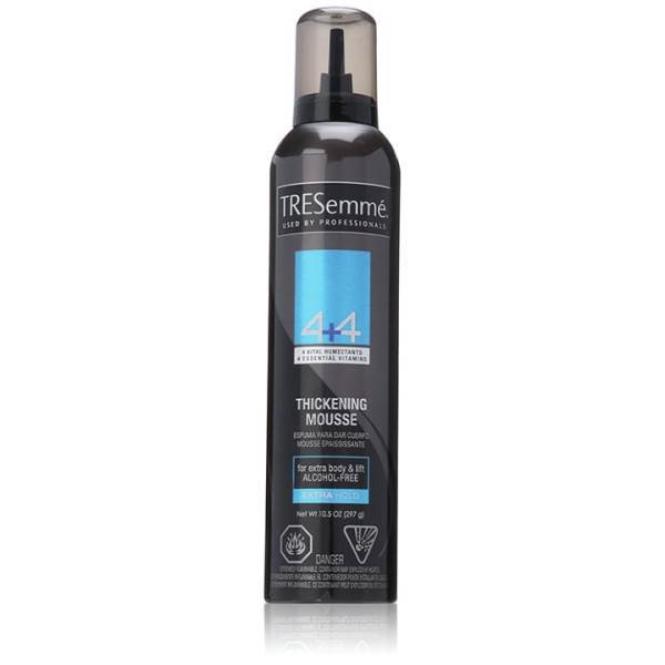 TRESEMME Tres 4+4 Thickening Mousse Extra Hold, 10.5 Oz Model #TR-3061, UPC: 022400647586