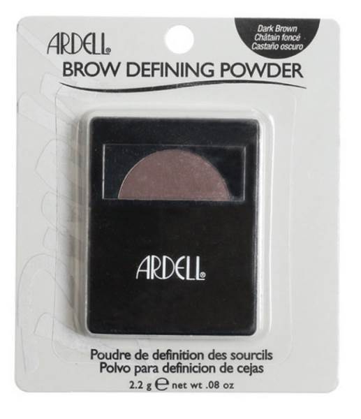 ARDELL Brow Powder Dark Brown Model #AD-68055, UPC: 074764680556