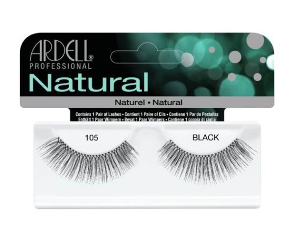 ARDELL Natural Lash 105 Black Model #AD-65002, UPC: 074764650023