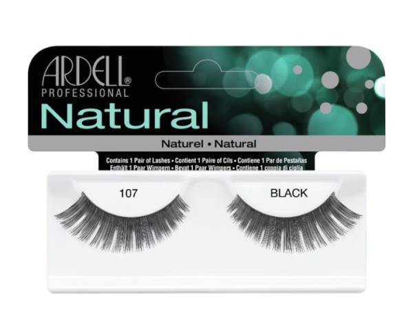 ARDELL Natural Lash 107 Black Model #AD-65087, UPC: 074764607102