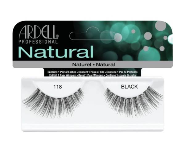 ARDELL Natural Lash 118 Black Model #AD-65091, UPC: 074764618108