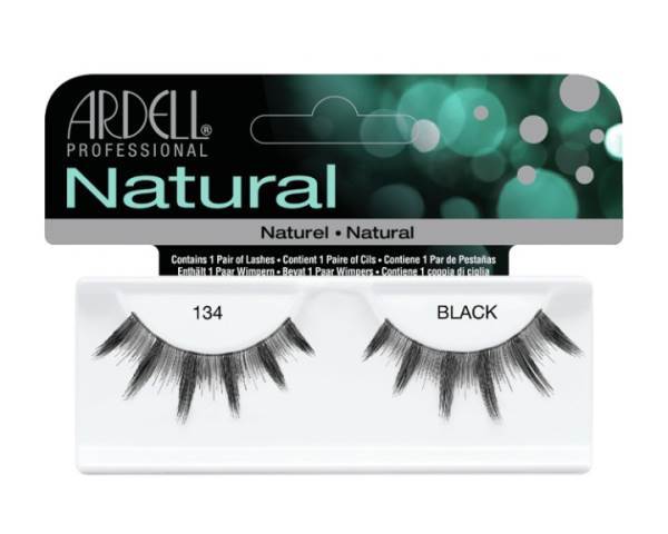 ARDELL Natural Lash 134 Black Model #AD-65009, UPC: 074764650092