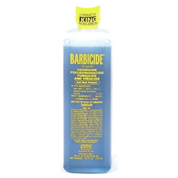 BARBICIDE Disinfectant Concentrate 16 fl oz Model #BA-51610, UPC: 017922516113