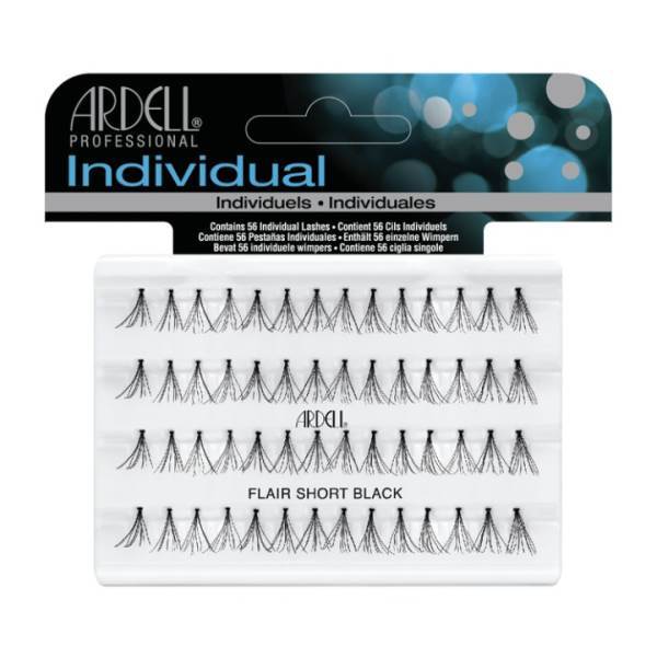 ARDELL Individual Lash Flare Short Black Model #AD-65095, UPC: 074764301109