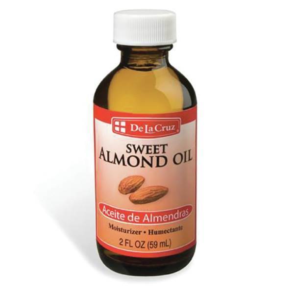 DE LA CRUZ Sweet Almond Oil, 2 Oz Model #DZ-31616, UPC: 024286154516