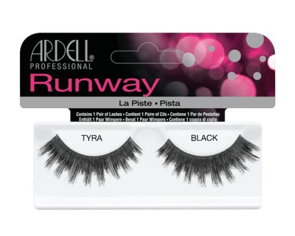 ARDELL Runway Thick Lash Tyra Black Model #AD-65008, UPC: 074764650085