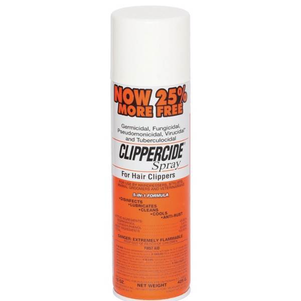 CLIPPERCIDE Disinfectant Spray 12 Oz Model #CL-72130, UPC: 017922721319