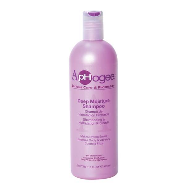 APHOGEE Deep Moisture Shampoo, 16 Oz Model #PG-40318, UPC: 015228101002