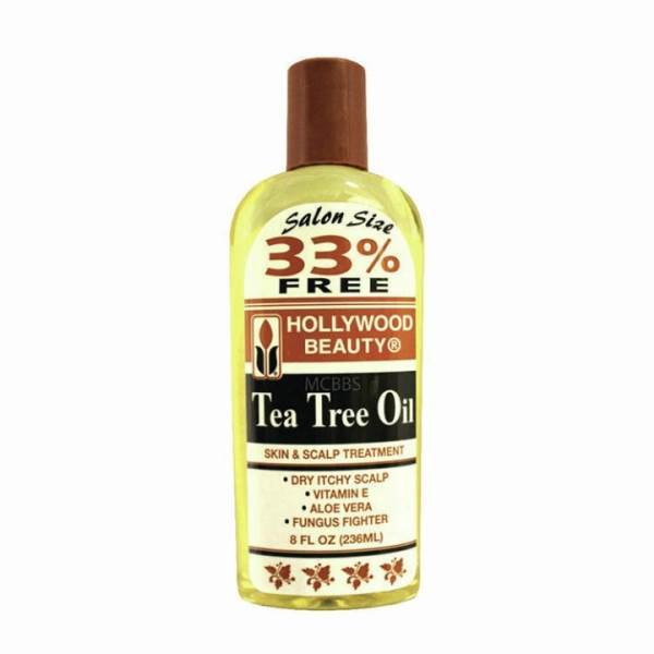 HOLLYWOOD BEAUTY T-Tree Oil 8 Oz Bonus Model #OY-43629, UPC: 045836005980