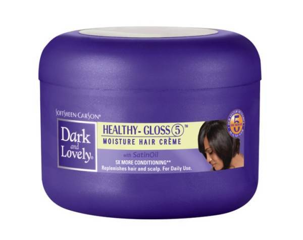 SOFT SHEEN CARSON Dark And Lovely Healthy -Gloss 5 Moisture Hair Creme Model #SO-K0768600, UPC: 075285004623