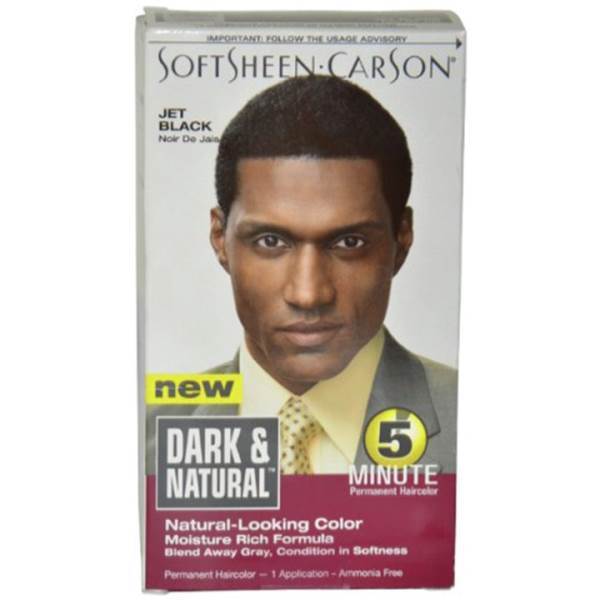 SOFT SHEEN CARSON Hair Color Jet Black Model #SO-O0200102, UPC: 072790000317